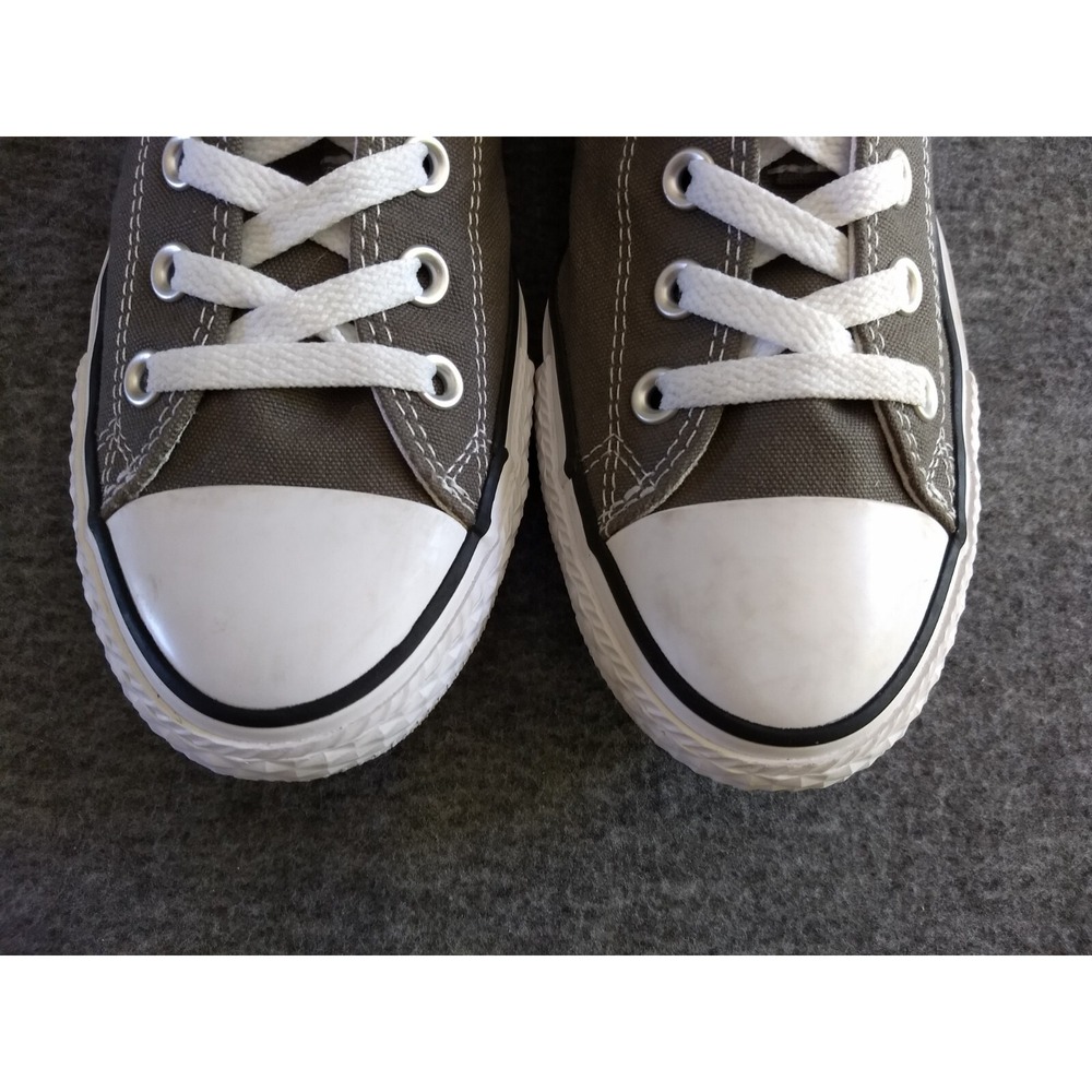 Converse Chuck Taylor All Star Sneakers Low Top Drk Gray Lace Up Unisex M-8/W-10 - Picture 6 of 16